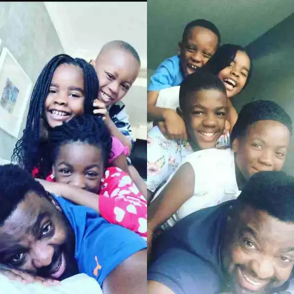Film Director & Actor, Kunle Afolayan Shares Cute Family Photo